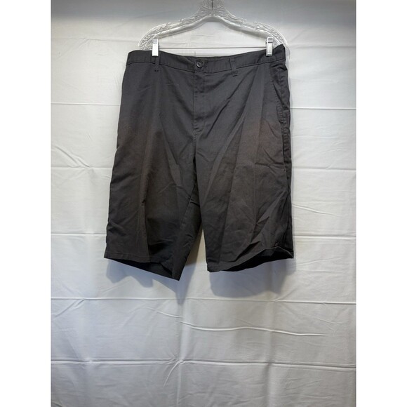 Dickies Black Flat Front Casual Work Shorts 12 Inch Inseam Men’s Size 36 - Picture 1 of 7